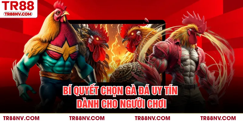 Bí quyết chọn gà đá uy tín dành cho người chơi