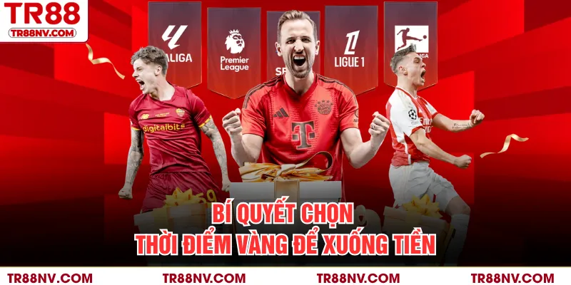 Bí quyết chọn thời điểm vàng để xuống tiền