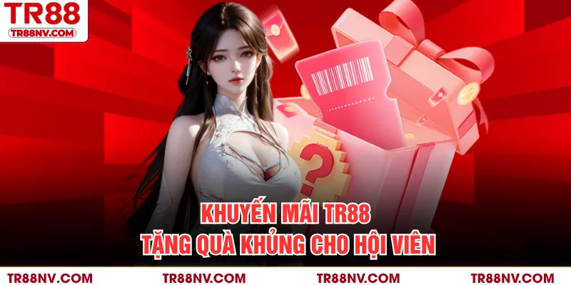 Khuyến mãi TR88 tặng quà khủng cho hội viên